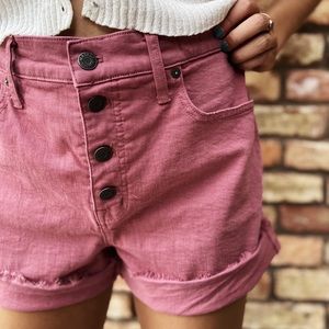 Madewell High Rise Denim Shorts